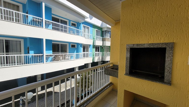 B103 - Apto para 05 pessoas em Bombinhas + piscina