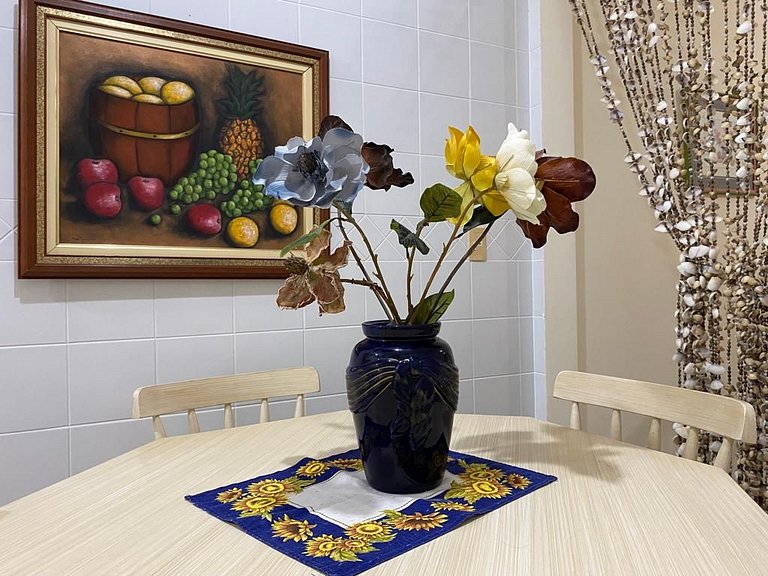 B127- Apto Vista Mar p/ 9 pessoas em Bombinhas SC