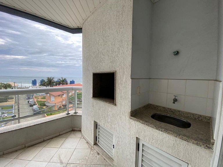 B127- Apto Vista Mar p/ 9 pessoas em Bombinhas SC