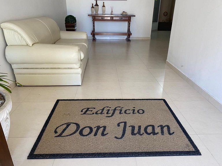 B914 - Apto 02 quartos para 7 pessoas perto do mar