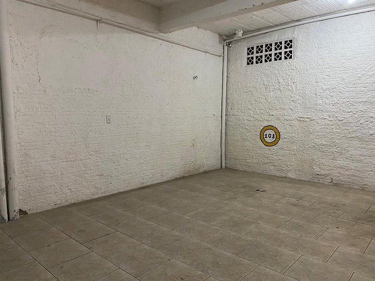 B914 - Apto 02 quartos para 7 pessoas perto do mar