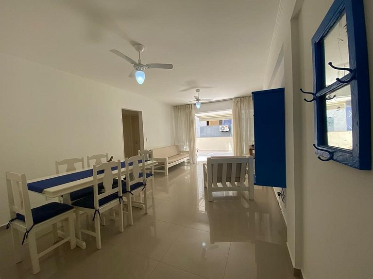 B914 - Apto 02 quartos para 7 pessoas perto do mar