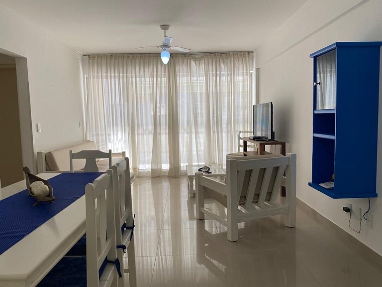 B914 - Apto 02 quartos para 7 pessoas perto do mar