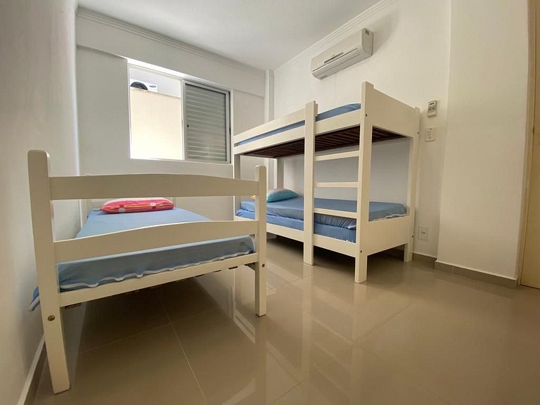 B914 - Apto 02 quartos para 7 pessoas perto do mar