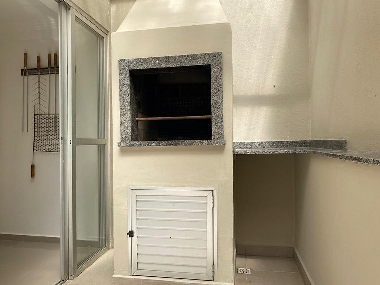 B914 - Apto 02 quartos para 7 pessoas perto do mar