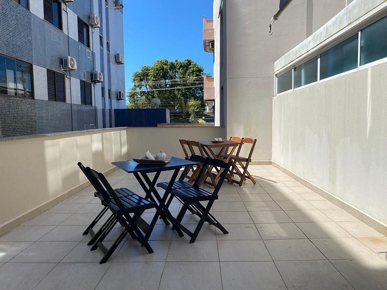 B914 - Apto 02 quartos para 7 pessoas perto do mar