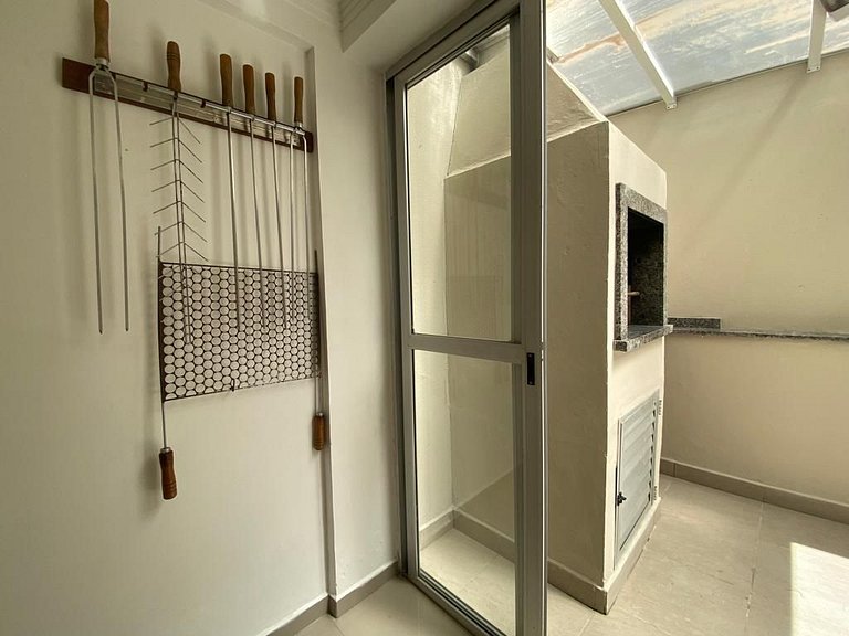 B914 - Apto 02 quartos para 7 pessoas perto do mar