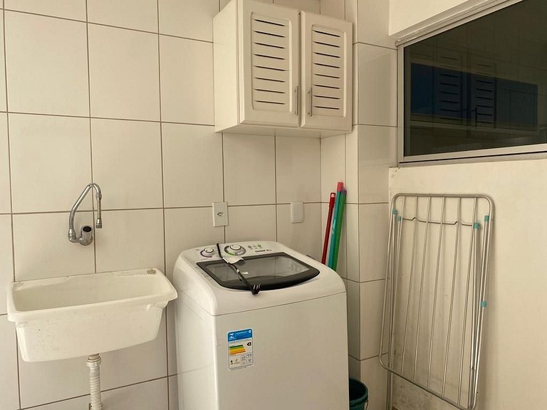 B914 - Apto 02 quartos para 7 pessoas perto do mar