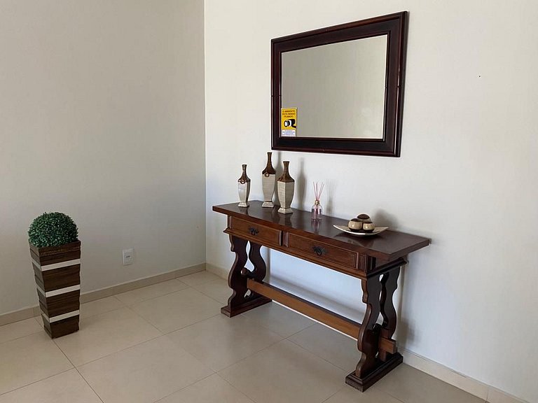 B916 - Apto 03 quartos para 7 pessoas perto do mar