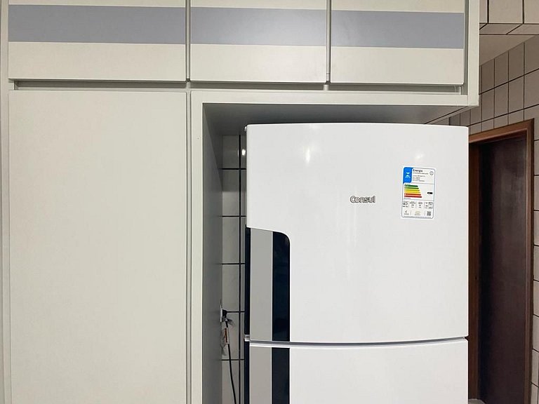 B916 - Apto 03 quartos para 7 pessoas perto do mar