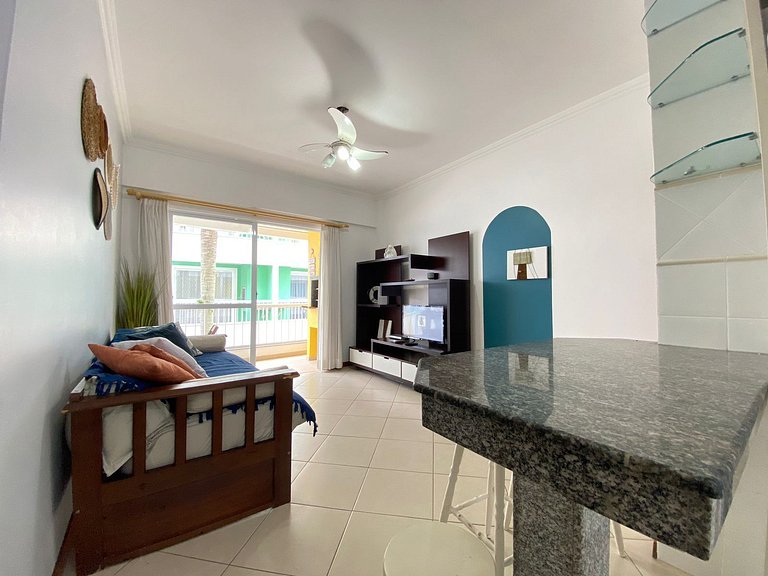 B719 - Apto para 06 pessoas com piscina perto da praia