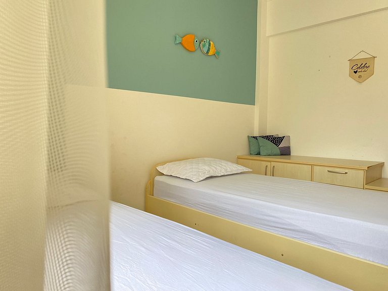 B719 - Apto para 06 pessoas com piscina perto da praia