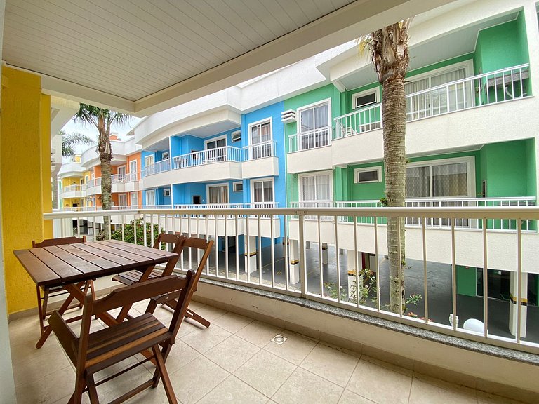 B719 - Apto para 06 pessoas com piscina perto da praia