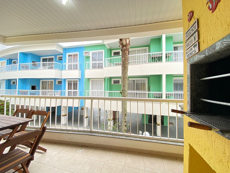 B719 - Apto para 06 pessoas com piscina perto da praia