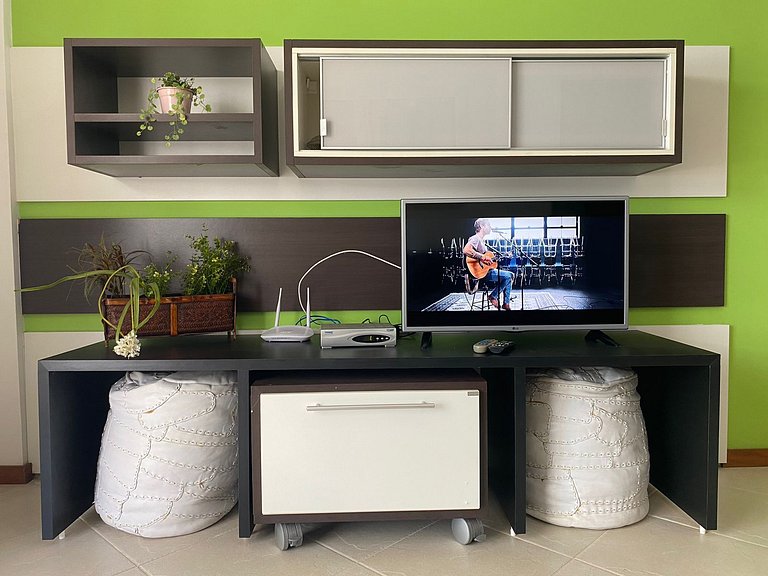 B782 - Apto 02 quartos para 05 pessoas com piscina