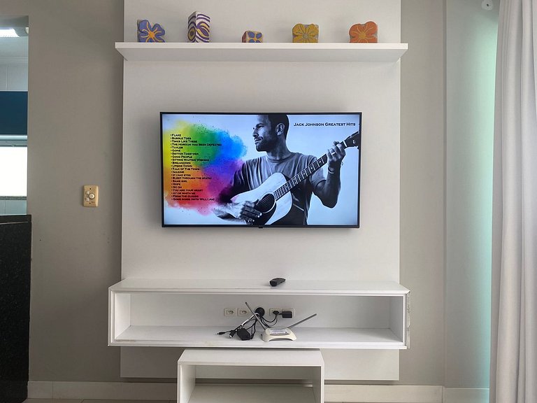 B111 - Apto 02 quartos perto do mar em Bombas - SC