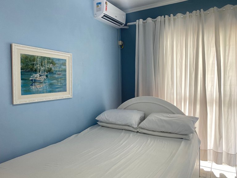 B479 - Apto 2 quartos c/vista mar na Av de Bombas