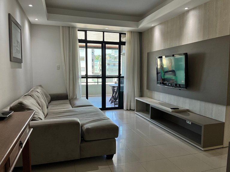 Apto novo com 2 quartos perto do mar para até 06 pessoas !!