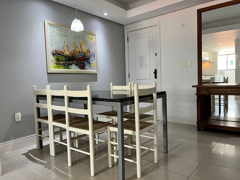 Apto novo com 2 quartos perto do mar para até 06 pessoas !!