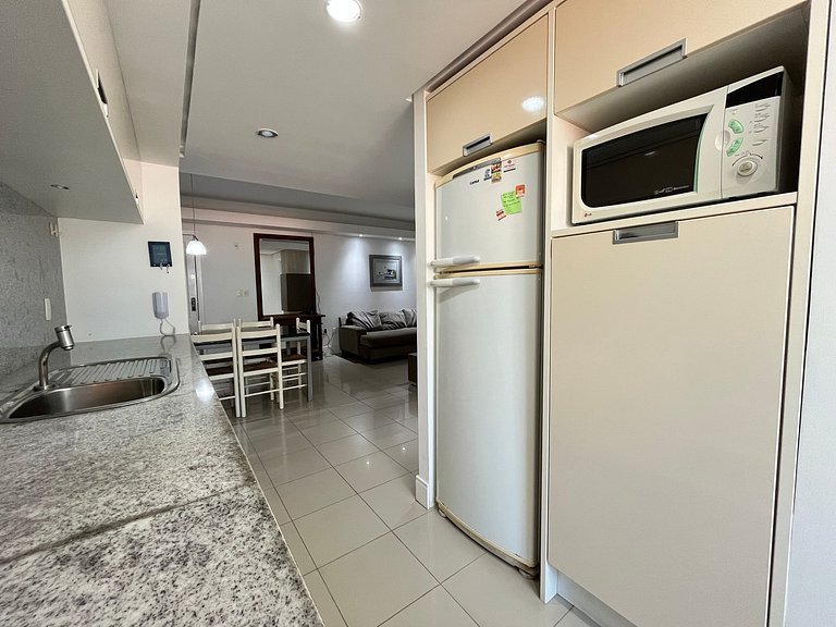 Apto novo com 2 quartos perto do mar para até 06 pessoas !!