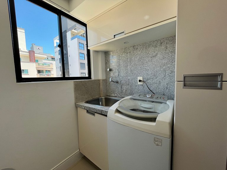 Apto novo com 2 quartos perto do mar para até 06 pessoas !!