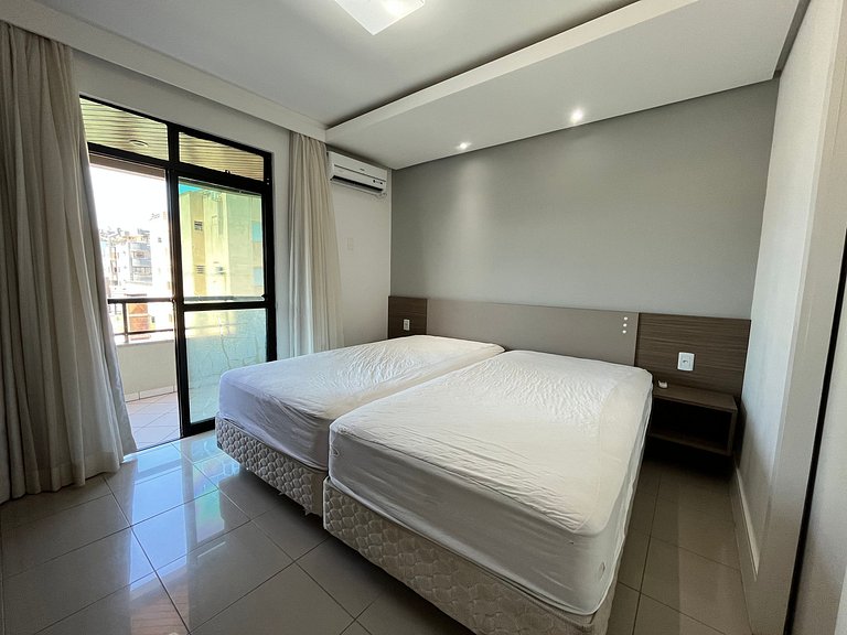 Apto novo com 2 quartos perto do mar para até 06 pessoas !!