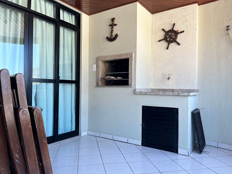 Apto novo com 2 quartos perto do mar para até 06 pessoas !!