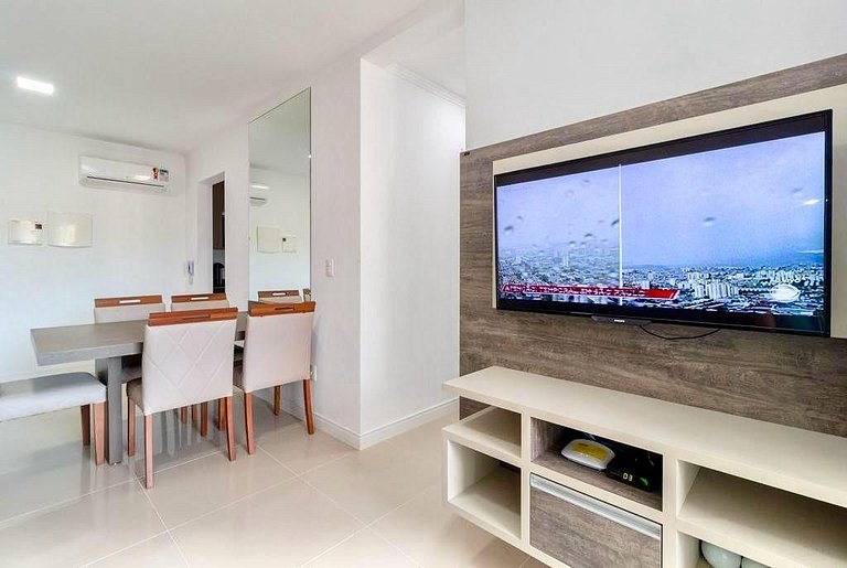 B112 Apto 02 quartos p/ 05 pessoas em Bombinhas SC