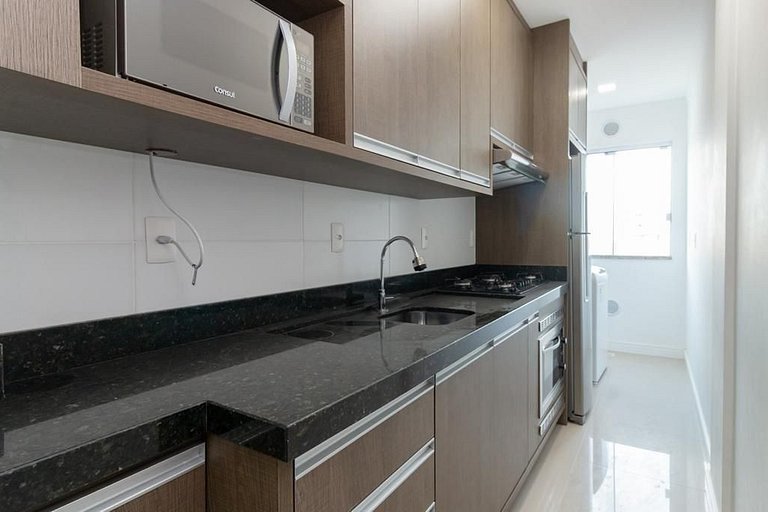 B112 Apto 02 quartos p/ 05 pessoas em Bombinhas SC