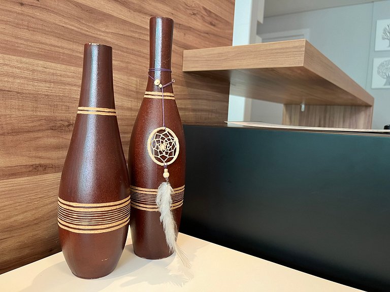 B931 Apto 3 quartos p/ 7 pessoas em Bombinhas SC