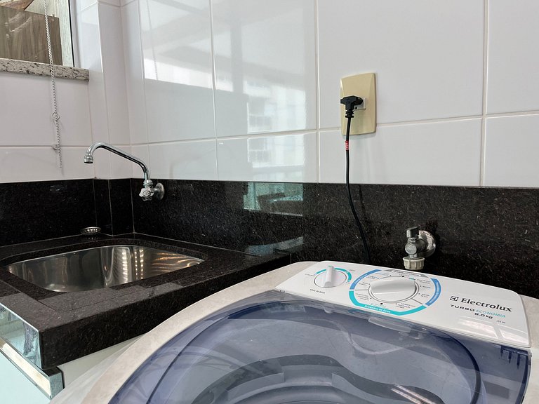 B931 Apto 3 quartos p/ 7 pessoas em Bombinhas SC