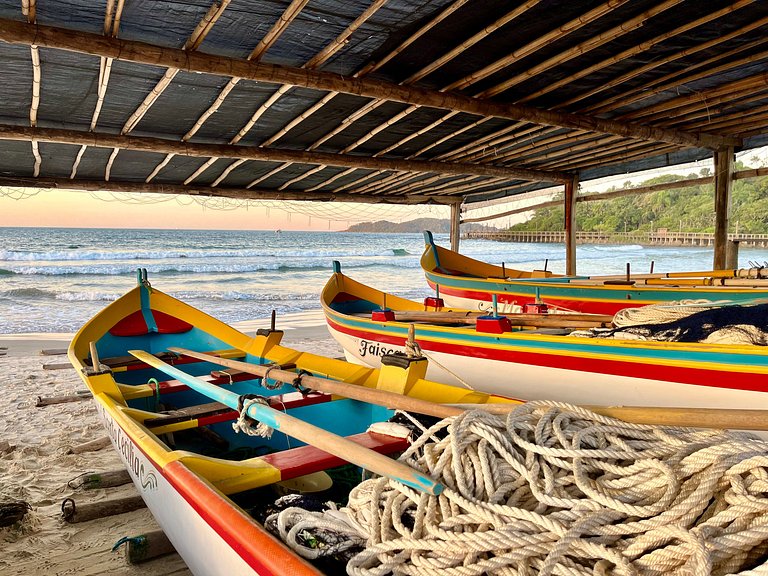 Apto novo com 2 quartos perto do mar para até 06 pessoas !!