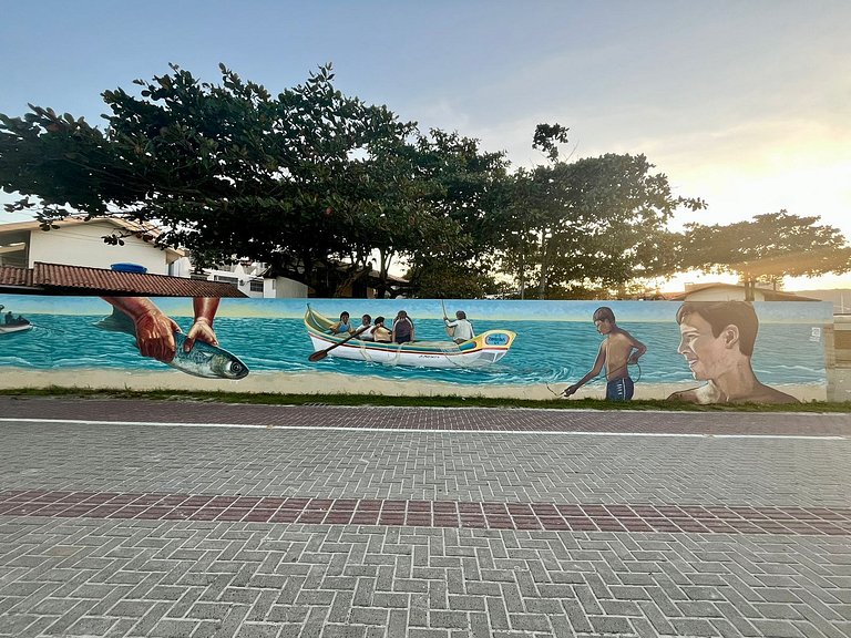 B958 - Casa de praia com 3 quartos em Bombinhas SC