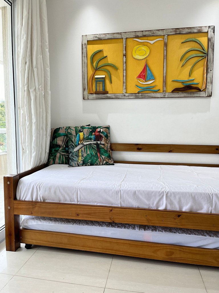 B119 - Apto para 06 pessoas perto do mar em Bombas