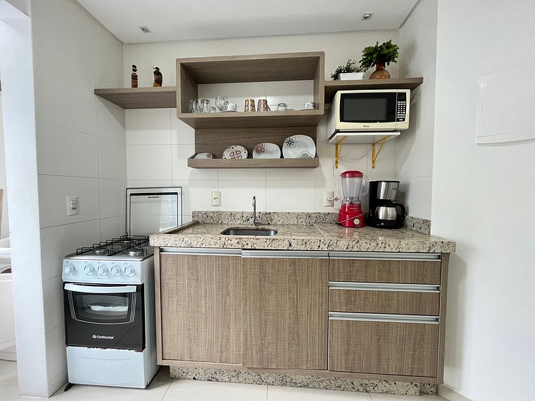 B119 - Apto para 06 pessoas perto do mar em Bombas