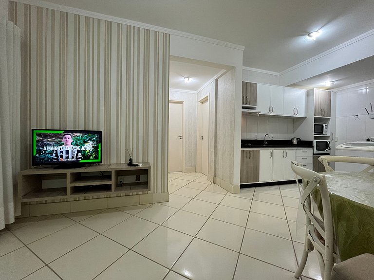 B163 - Apartamento em Bombas para até 5 pessoas