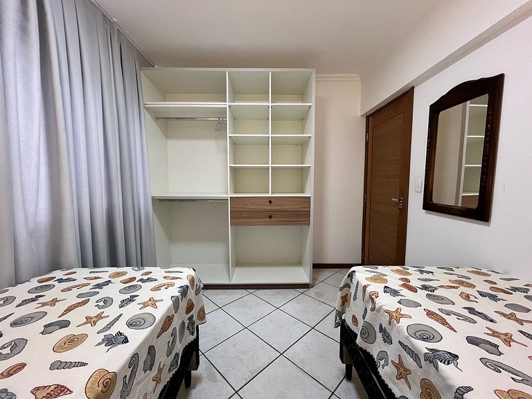 Cobertura 3 quartos para 8 pessoas, pertinho da praia !