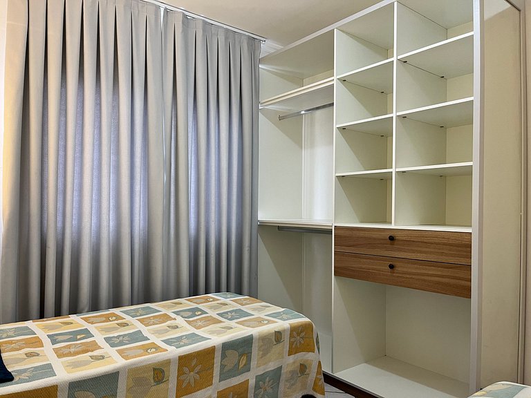 Cobertura 3 quartos para 8 pessoas, pertinho da praia !