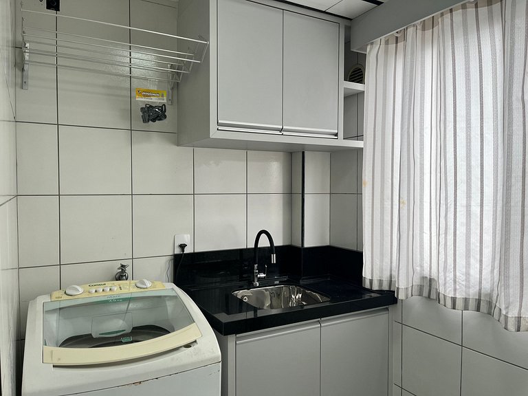 Cobertura 3 quartos para 8 pessoas, pertinho da praia !