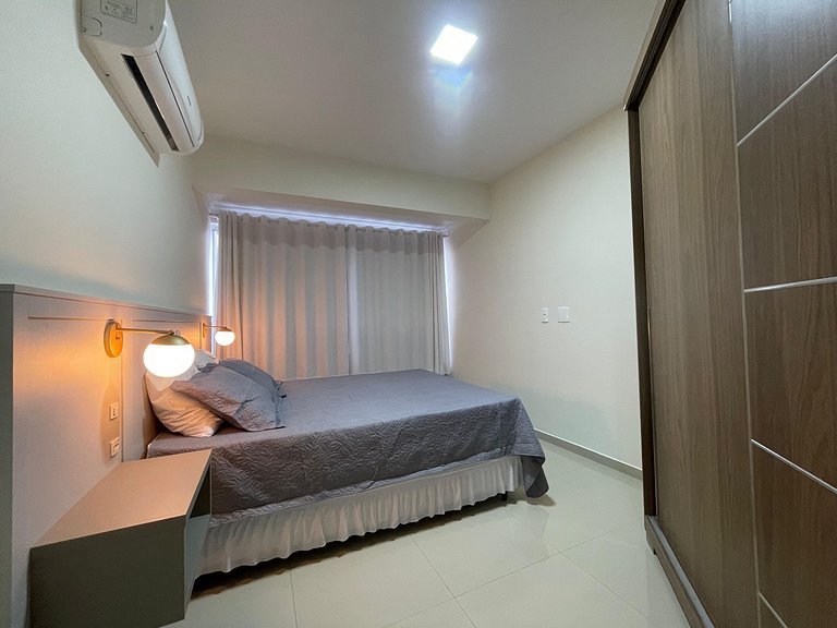 B117 - Aluguel 03 dormitórios a 200 metros do mar