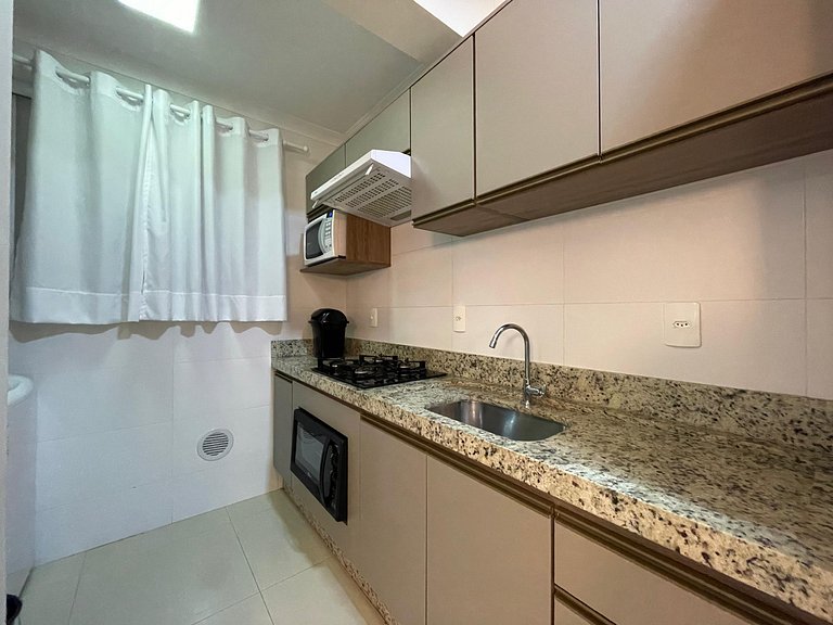 B117 - Aluguel 03 dormitórios a 200 metros do mar