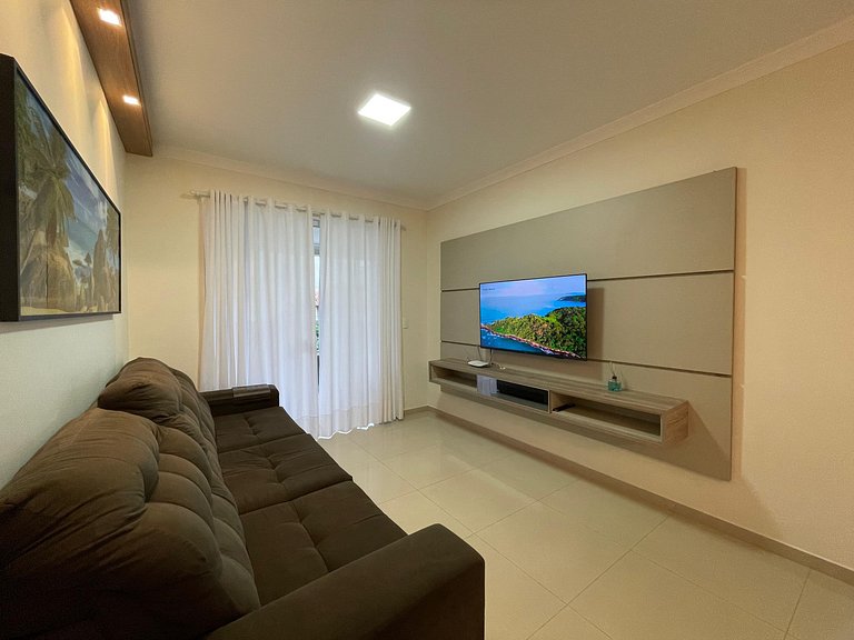 B117 - Aluguel 03 dormitórios a 200 metros do mar