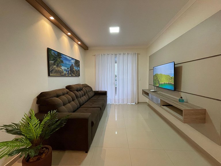 B117 - Aluguel 03 dormitórios a 200 metros do mar