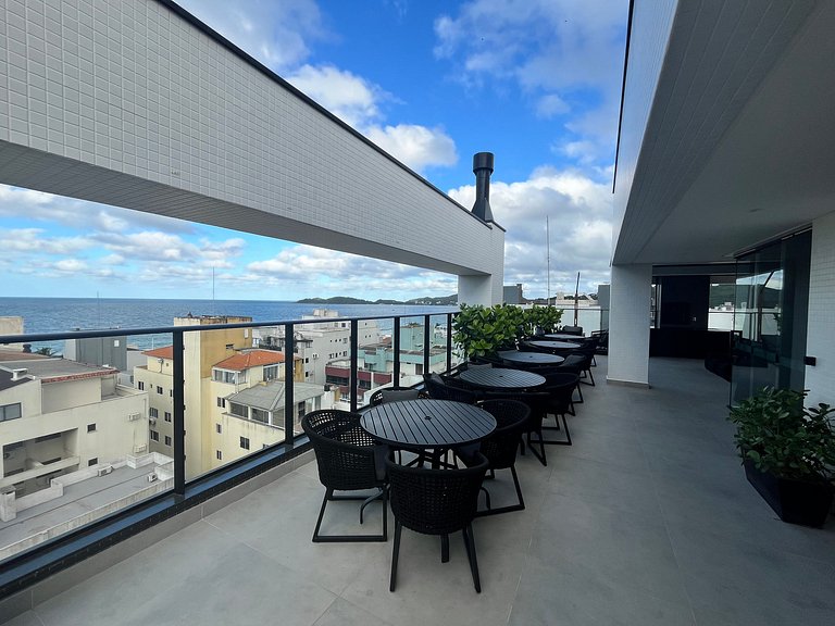 B256 - Apto para 04 pessoas com piscina vista mar