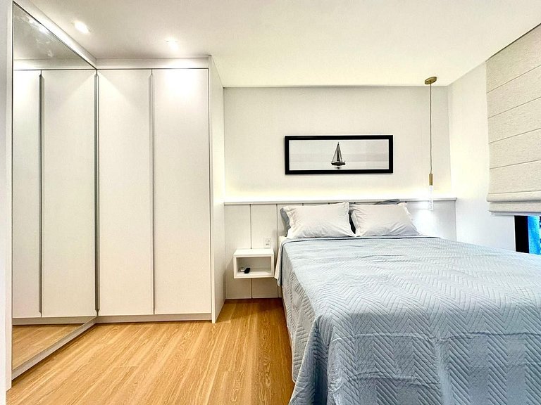 B258 - Apto de luxo com vista mar em Bombinhas