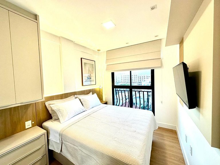 B258 - Apto de luxo com vista mar em Bombinhas