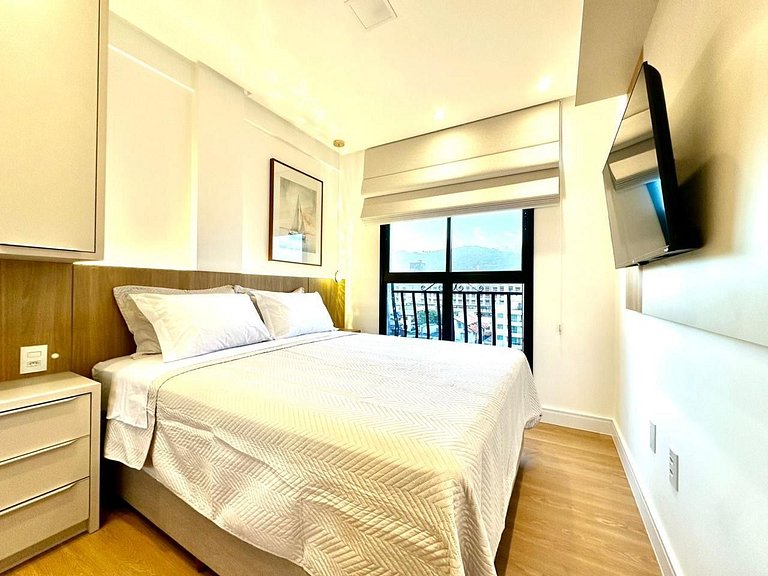 B258 - Apto de luxo com vista mar em Bombinhas