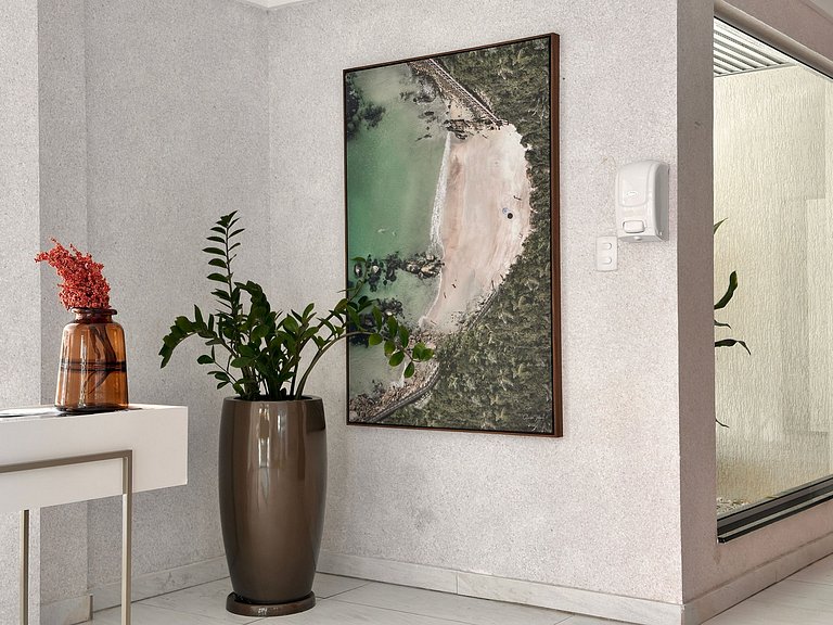 B100 - Apartamento para aluguel próximo à praia para até 8 p