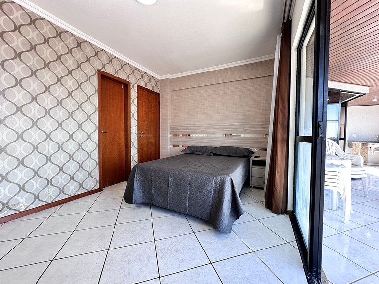 B483 - Apto 3 quartos perto do mar em Bombinhas