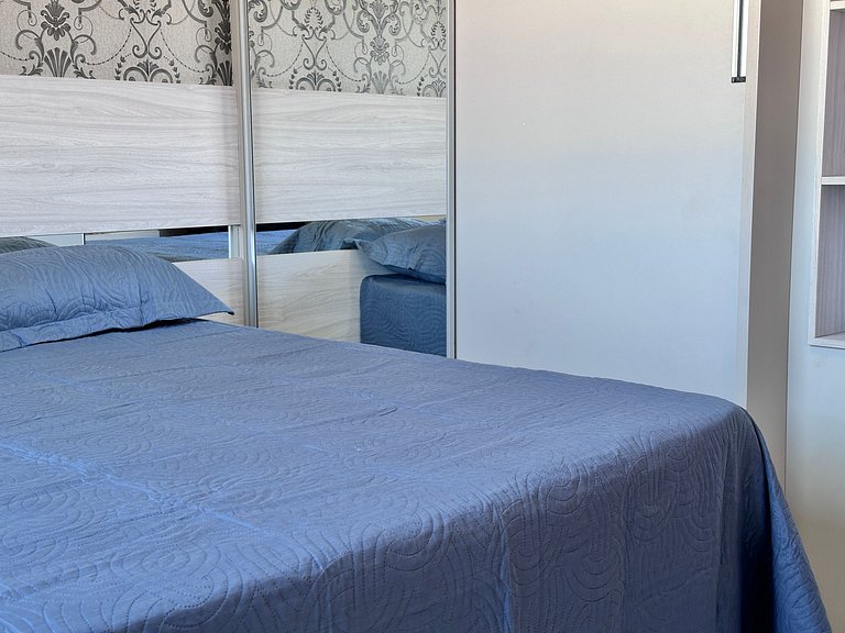 B483 - Apto 3 quartos perto do mar em Bombinhas